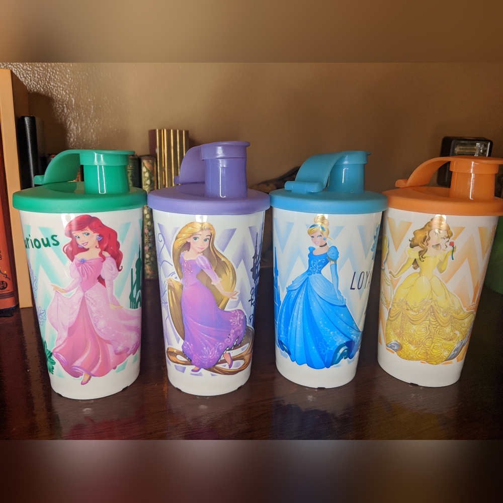 Tupperware Disney Princess 350ml Tumblers